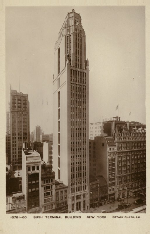 Bush Terminal Building, New York City, VS (z/w foto) door American Photographer