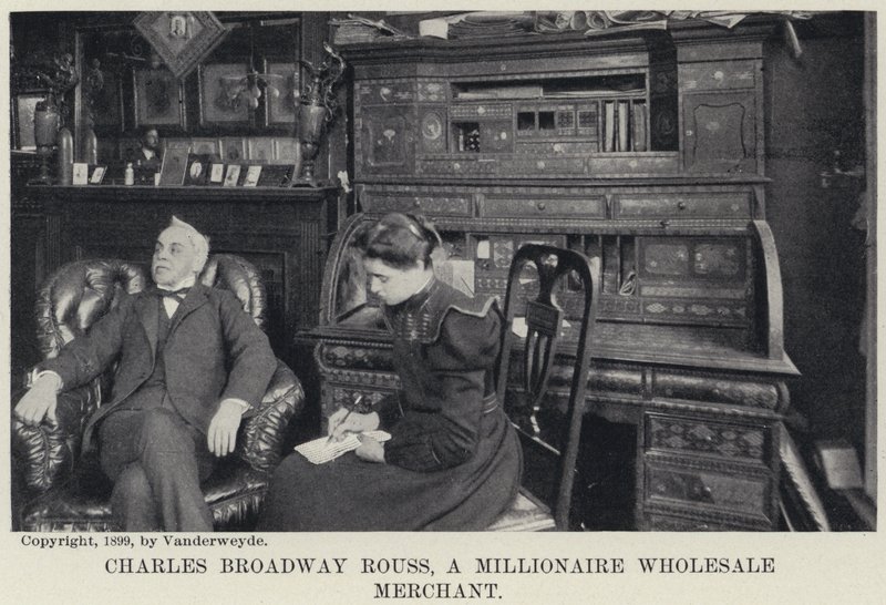 Charles Broadway Rouss, een Miljonair Groothandelaar door American Photographer