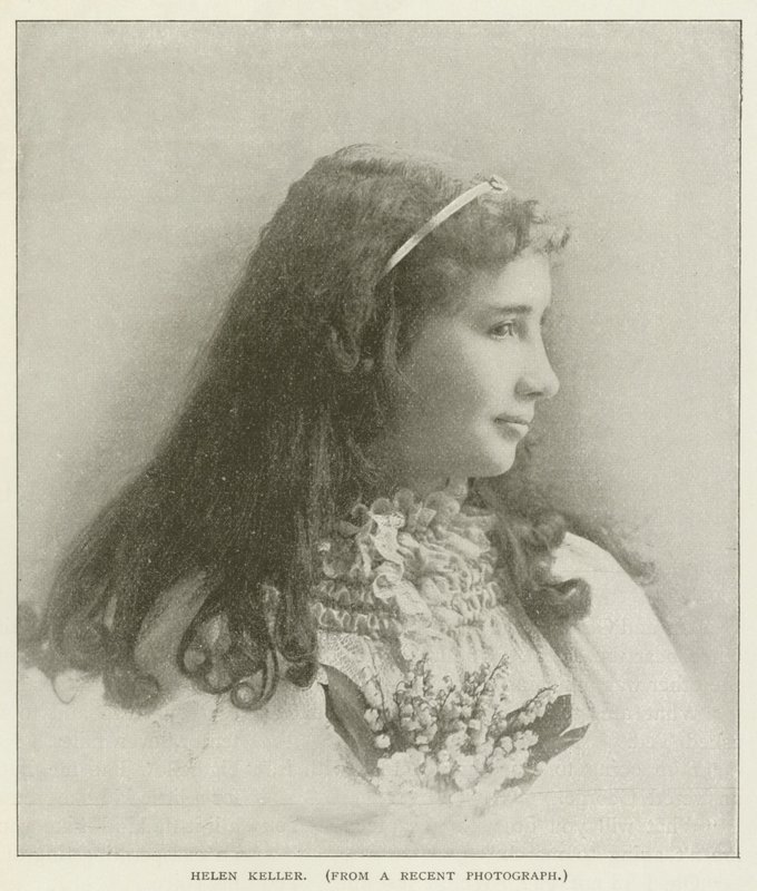 Helen Keller door American Photographer