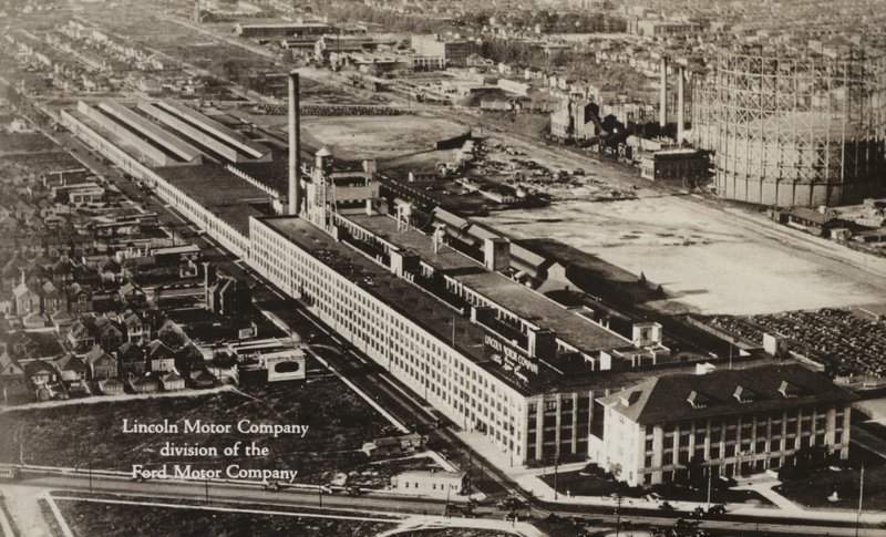 Lincoln Motor Company divisie van de Ford Motor Company, Detroit, Michigan door American Photographer