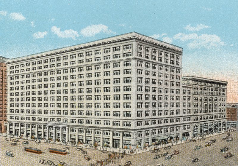 Marshall Field en Companys Winkel, State en Washington door American Photographer