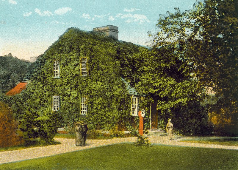 Providence, Rhode Island: Betsy Williams Cottage (ingekleurde foto) door American Photographer