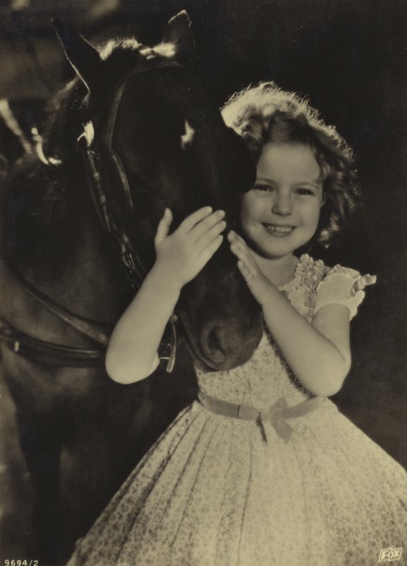 Shirley Temple, Amerikaanse actrice en filmster door American Photographer