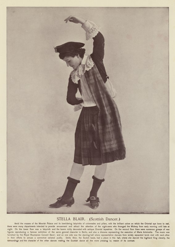 Stella Blair, Schotse danseres door American Photographer