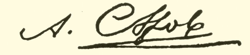 Alexander Nikolayevitch Syeroff (Serow), 1820-1871, handtekening door American School