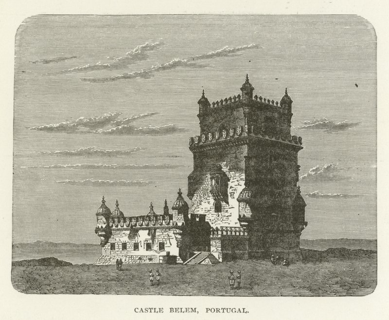 Kasteel Belem, Portugal door American School