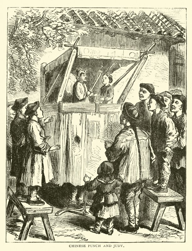 Chinese Punch en Judy door American School
