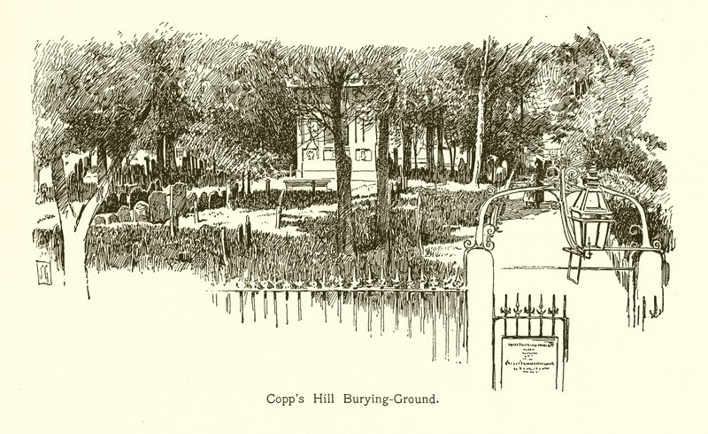 Copps Hill Begraafplaats door American School