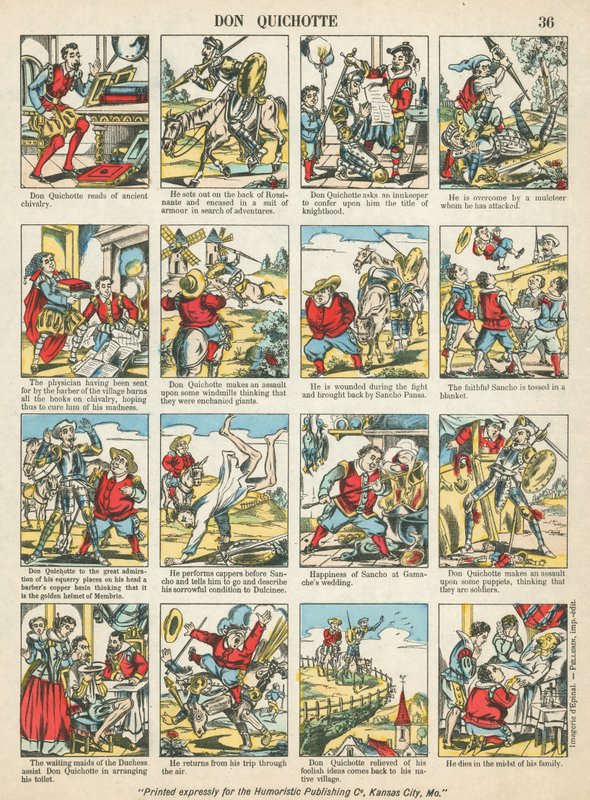 Don Quichot door American School