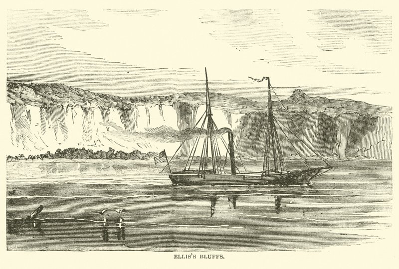 Elliss Bluffs, mei 1862 door American School