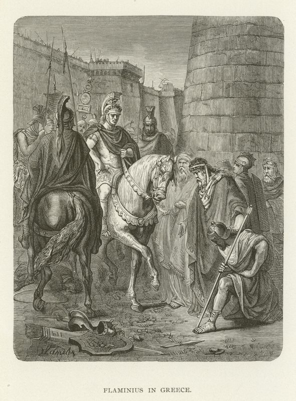 Flaminius in Griekenland door American School