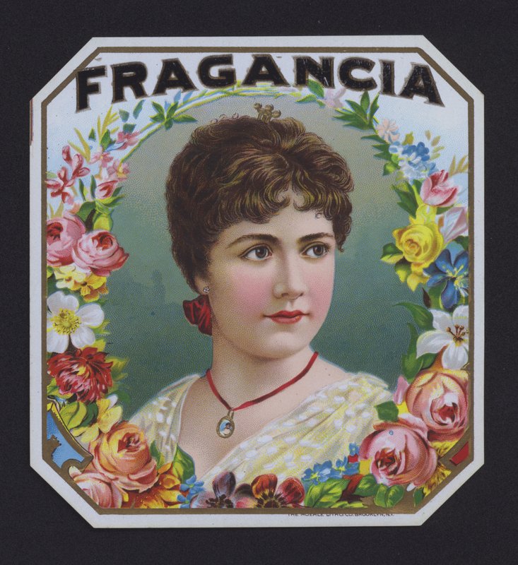 Fragancia, sigarenlabel door American School
