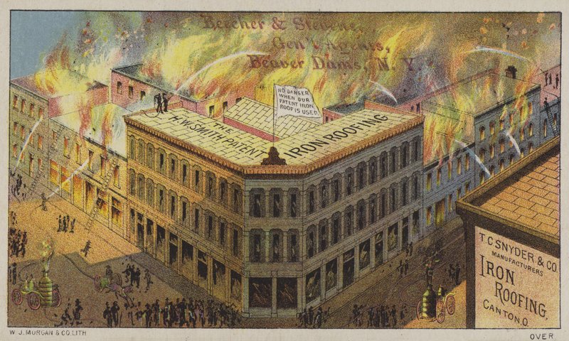 Brandwerende gebouwen door American School