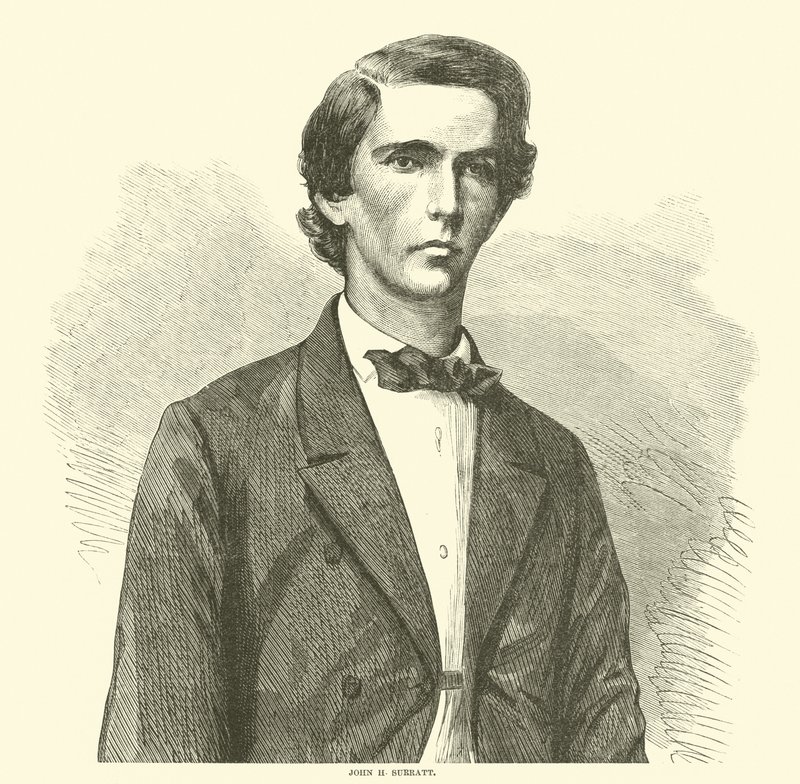 John H Surratt, april 1865 door American School