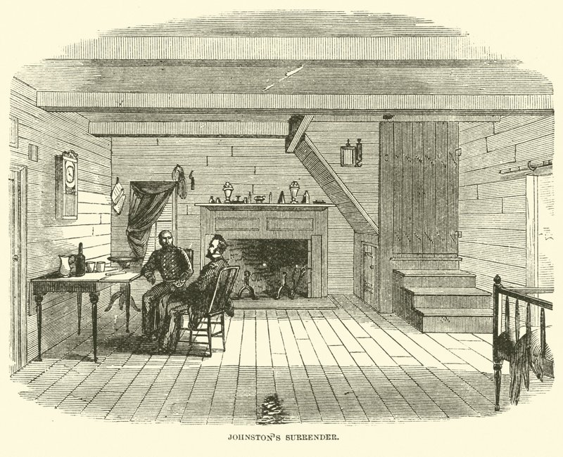Johnstons overgave, april 1865 door American School