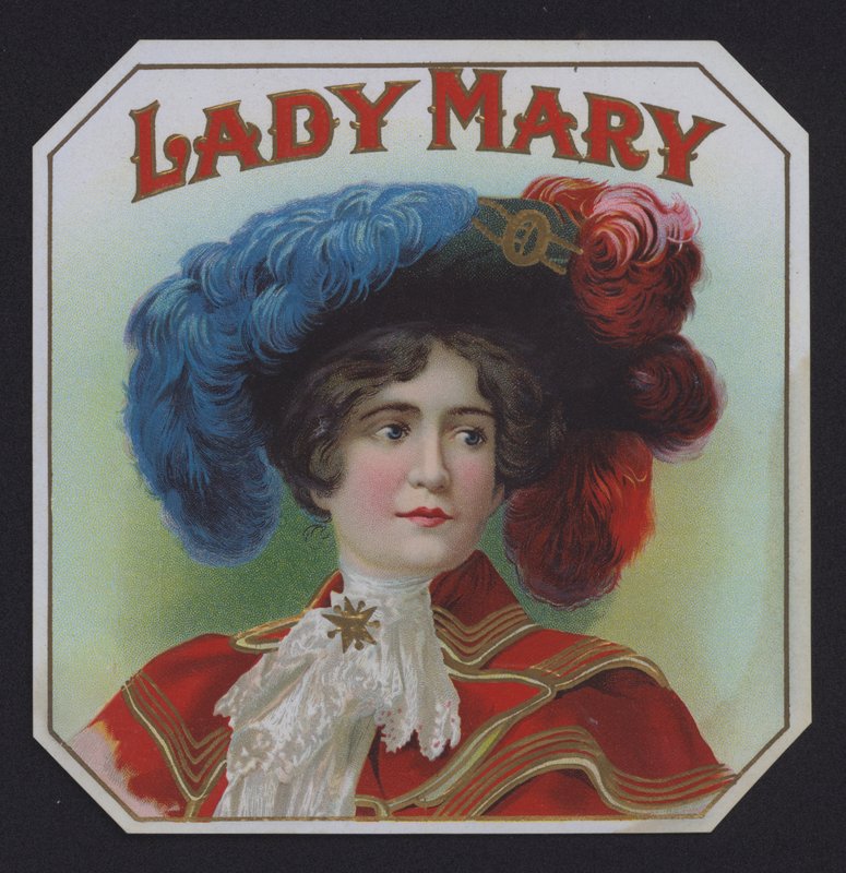 Lady Mary, sigarenlabel door American School