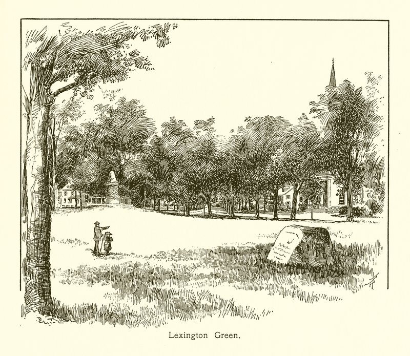 Lexington Green door American School
