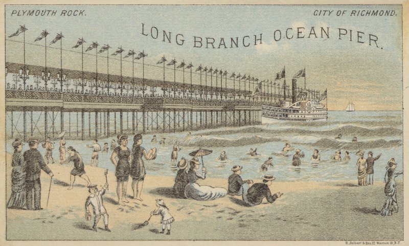 Long Branch Ocean Pier door American School