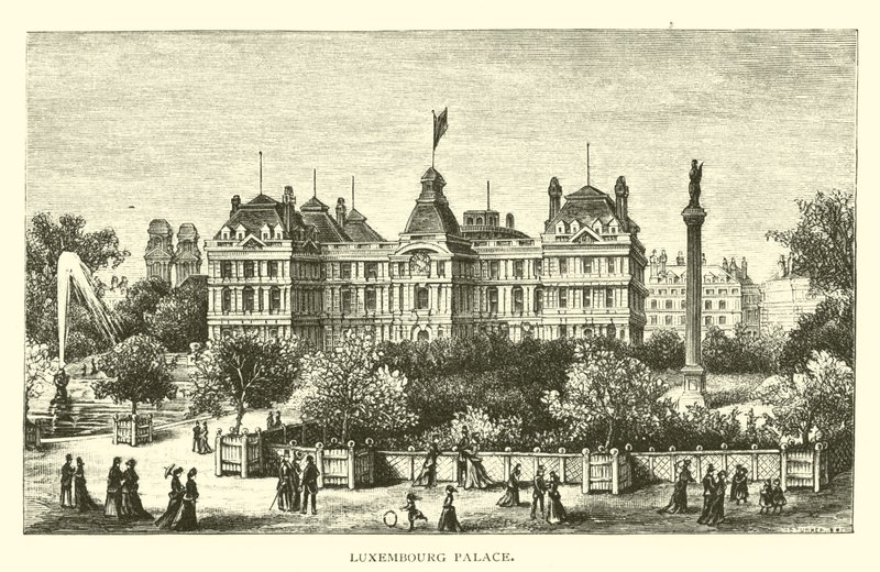 Luxemburgpaleis door American School