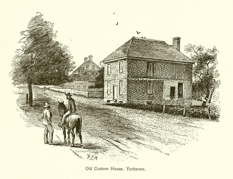 Oude Douanehuis, Yorktown door American School