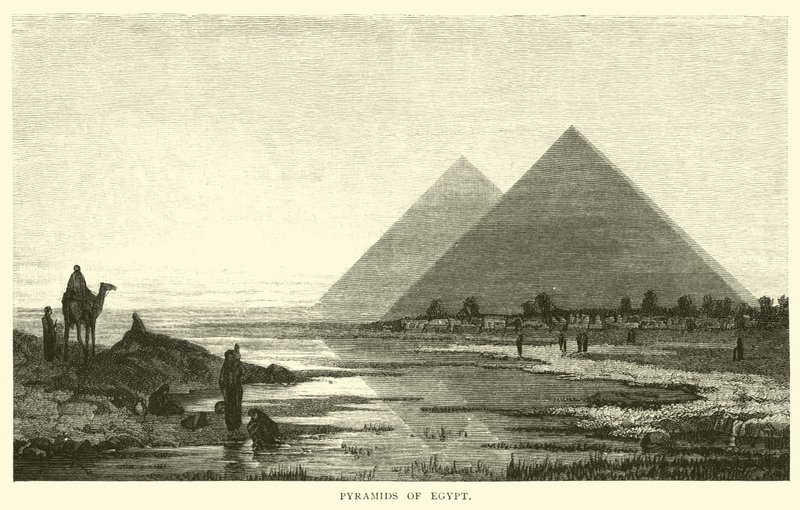 Piramides van Egypte door American School