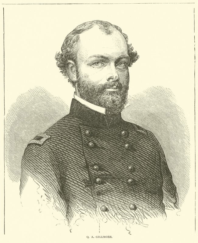 Q A Gillmore, juli 1863 door American School