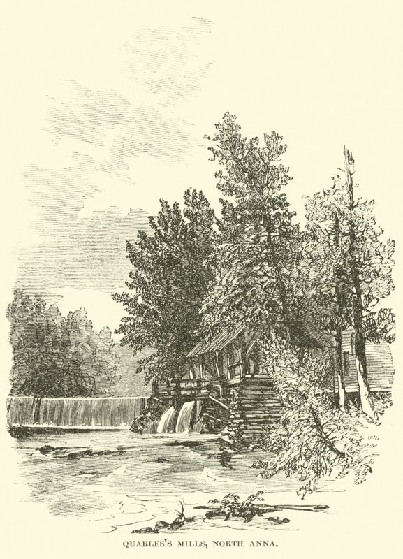 Quarless Mills, North Anna, mei 1864 door American School