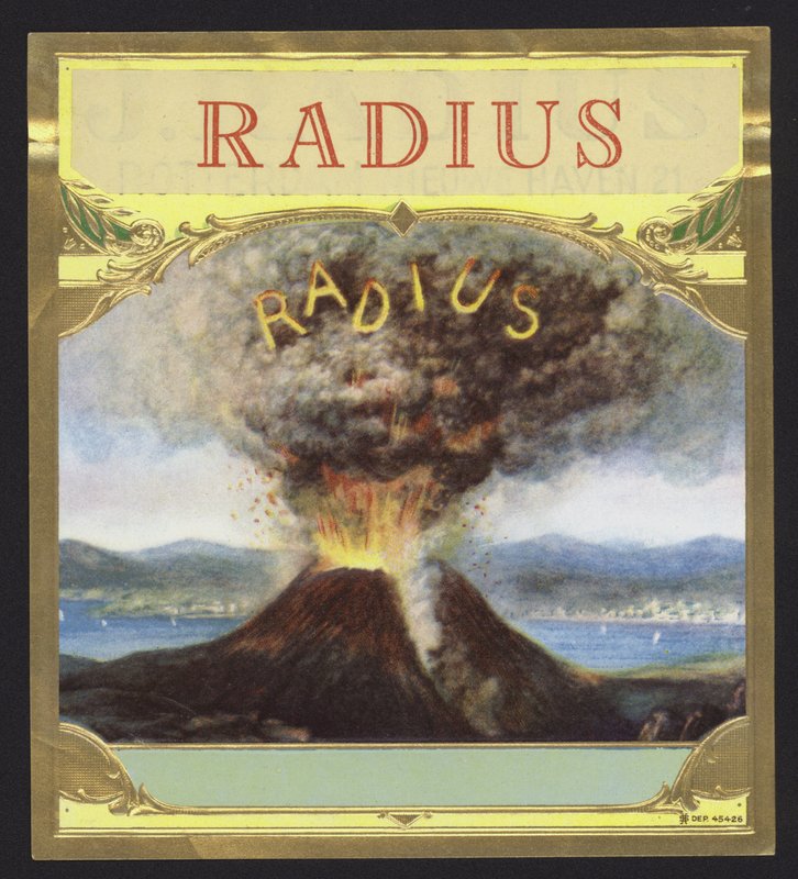 Radius, vulkaanuitbarsting door American School