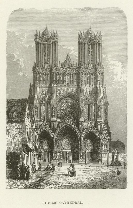Kathedraal van Reims door American School