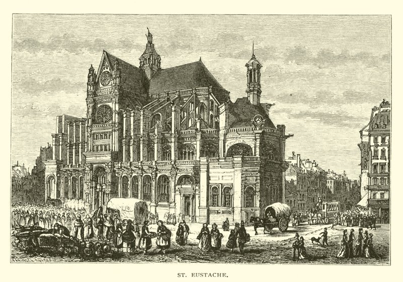 St Eustache door American School