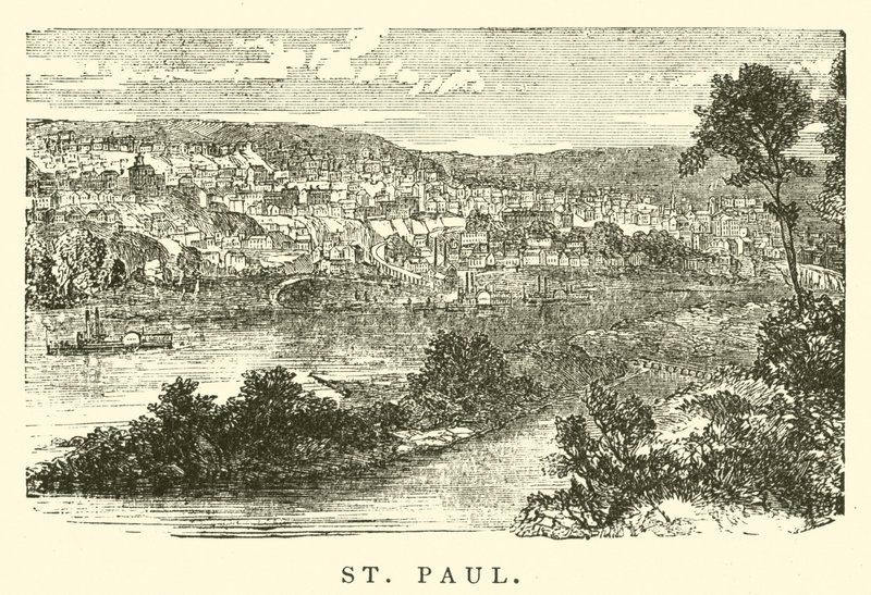 St Paul (engraving) door American School