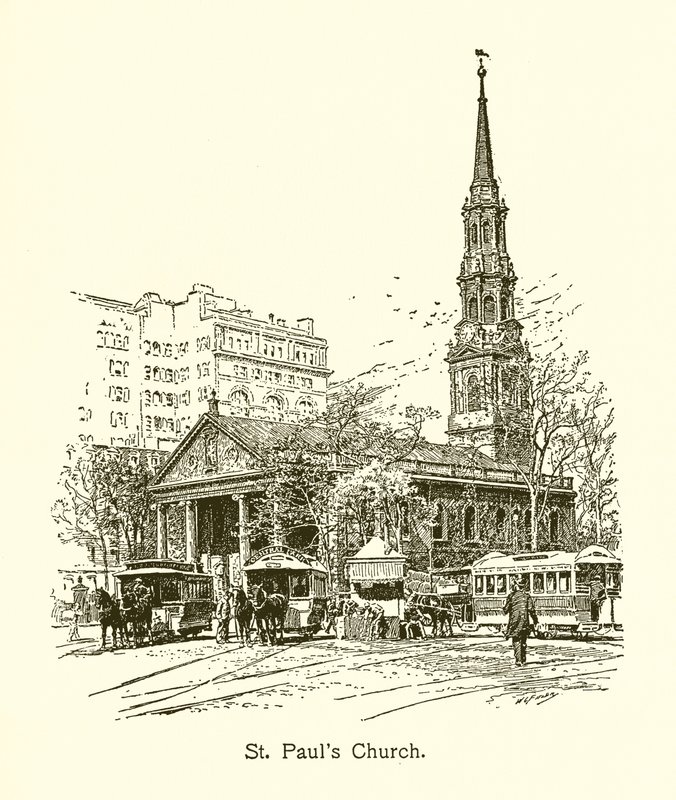 St. Pauls Kerk, New York door American School