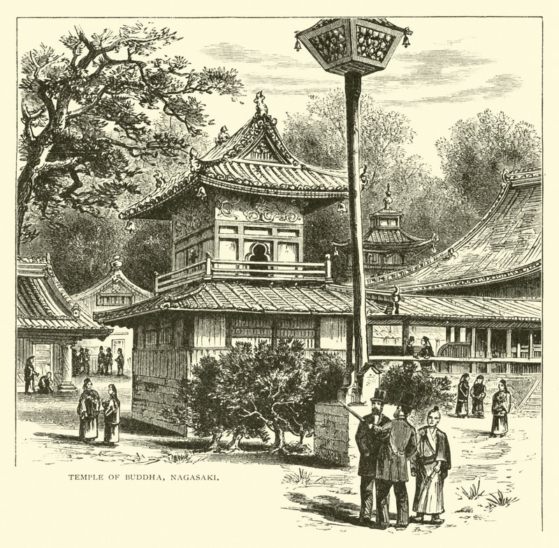 Tempel van Boeddha, Nagasaki door American School