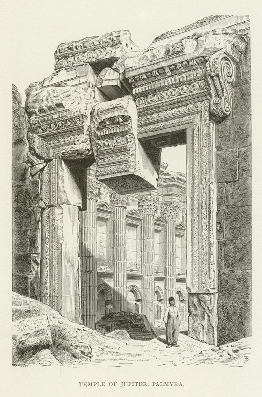 Tempel van Jupiter, Palmyra door American School