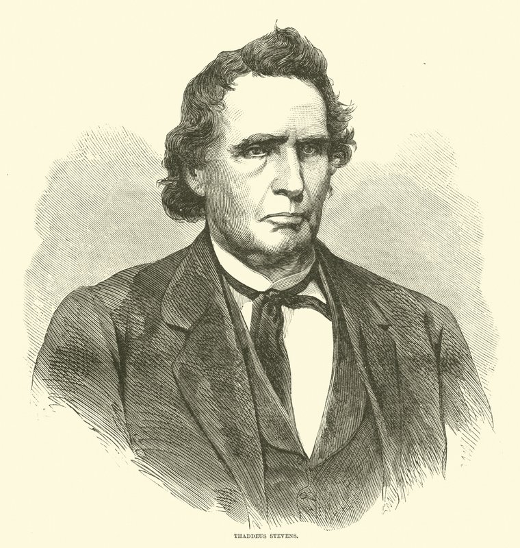 Thaddeus Stevens, januari 1866 door American School