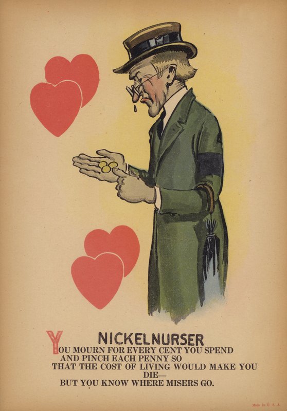 De nikkelverver (kleurenlitho) door American School