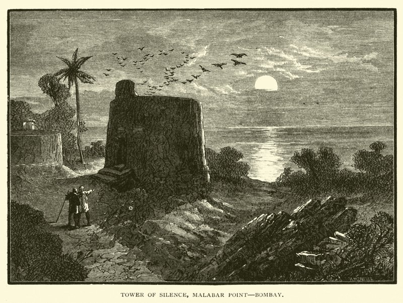 Toren van Stilte, Malabar Point, Bombay door American School