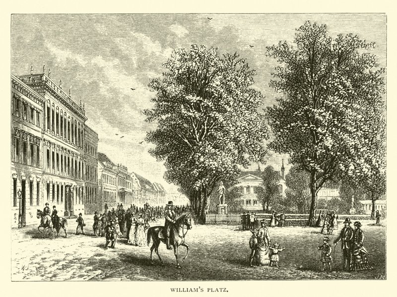 Williams Platz door American School