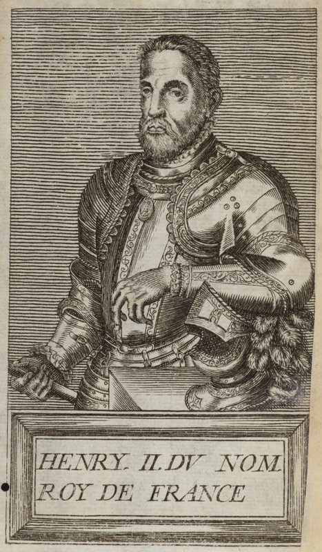 Hendrik II van Frankrijk door Andre Thevet