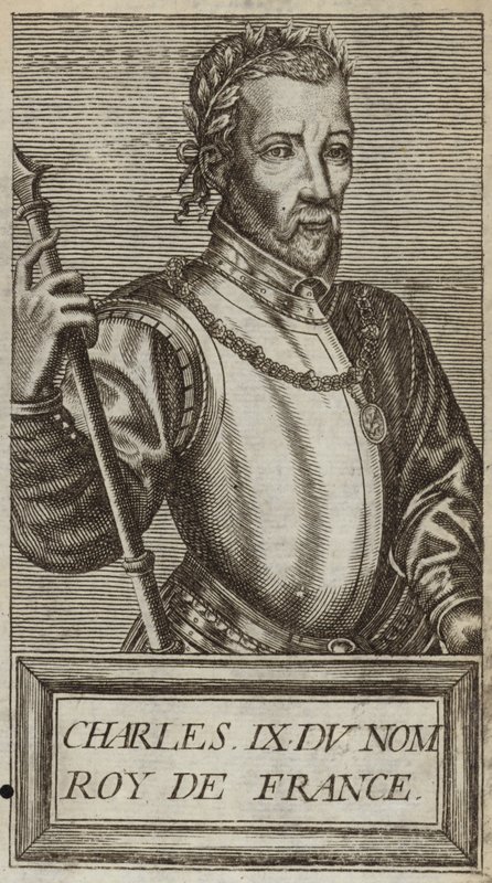 Koning Karel IX van Frankrijk door Andre Thevet