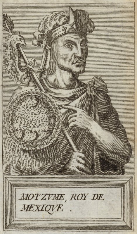 Moctezuma I door Andre Thevet
