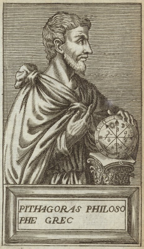 Pythagoras van Samos door Andre Thevet