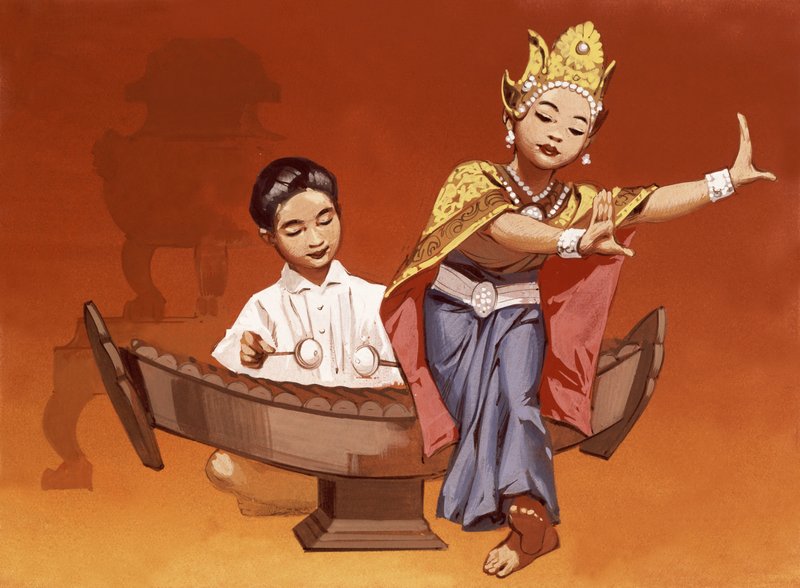 Kinderen uit Siam door Angus McBride
