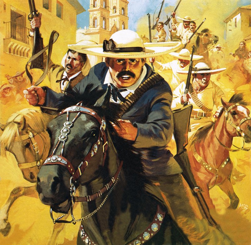 Pancho Villa door Angus McBride