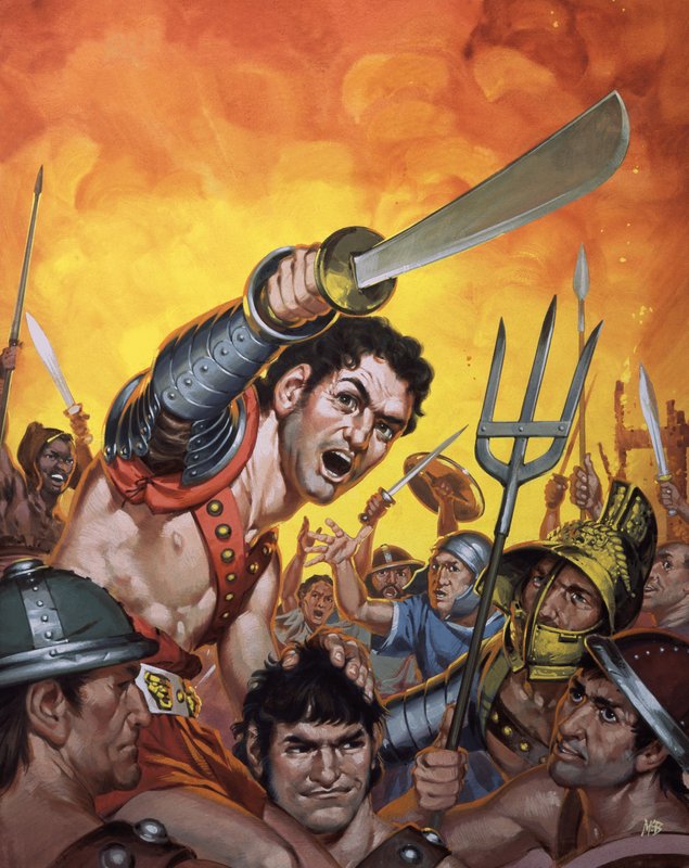 Spartacus en de opstand van de slaven door Angus McBride