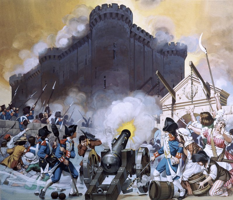 De Bastille bestormen door Angus McBride