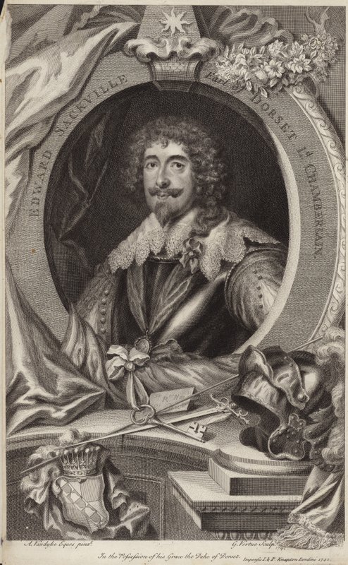 Edward Sackville door Anthony van Dyck