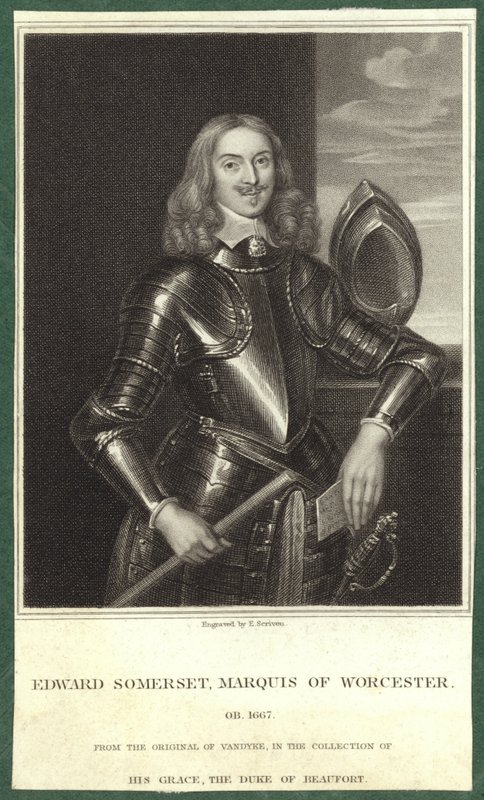 Portret van Edward Somerset, Markies van Worcester door Anthony van Dyck