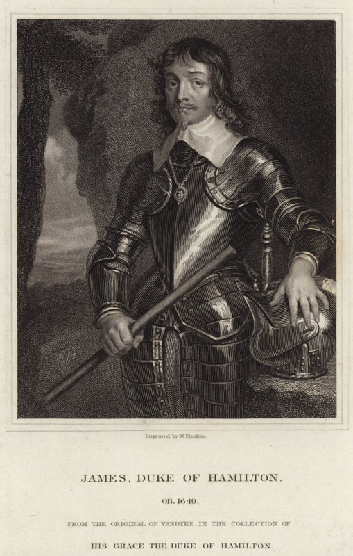 Portret van James Hamilton, hertog van Hamilton door Anthony van Dyck