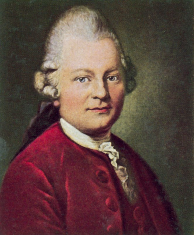 Gotthold Ephraim Lessing, Duitse dramaturg en filosoof door Anton Graff